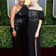 Activist Tarana Burke and actress Michelle Williams attend the 75th annual Golden Globe Awards on Jan. 7, 2018.